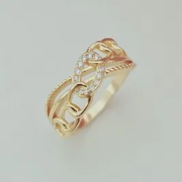 Anel com Elos e Microzircônias