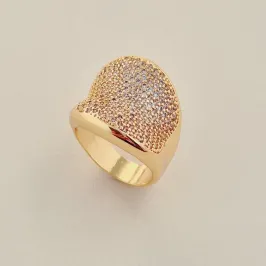 Anel Luxo Microzircônias