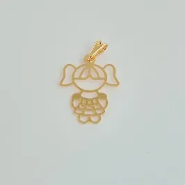 Pingente MENINA Liso