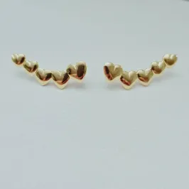 Brinco Ear Cuff Coração