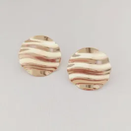 Brinco Flat Redondo Ondulado (Linha Orgânico)