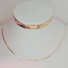 Colar Choker Fita 3mm