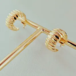 Brinco Argola Riscada P