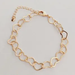 Pulseira Elos de Coração G