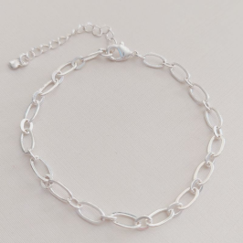 Pulseira Elos Ovais Pequenos