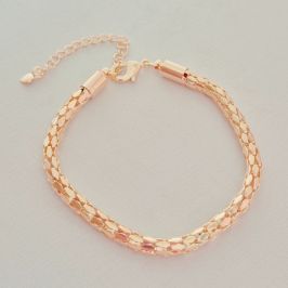 Pulseira Redonda Escamas 5mm