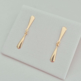 Brinco Pendente Gota Alongada