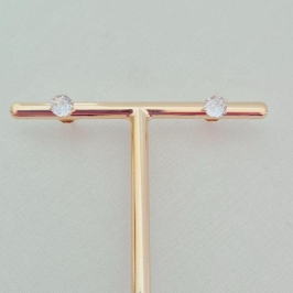 Brinco Ponto de Luz Redondinho 5mm