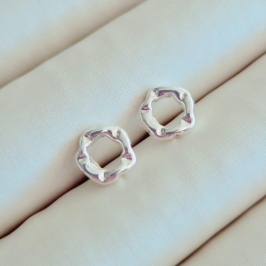 Brinco Redondo Ondulado