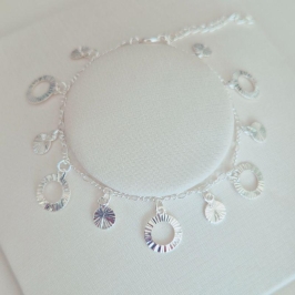 Pulseira Círculos Diamantado