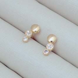 Brinco 3 Pontos Círculos