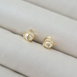 Brinco Pérola Aramada 7mm