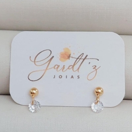 Brinco Pontinho de Luz Pendente