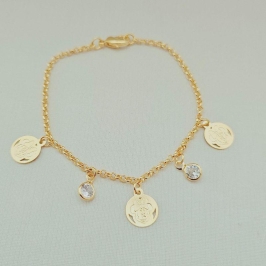 Pulseira Minnie com Zircônia