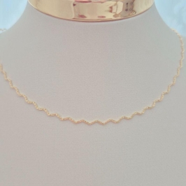 Colar Choker ZigZag