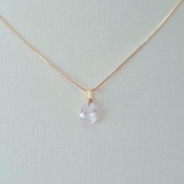 Colar Gargantilha Gota Cristal