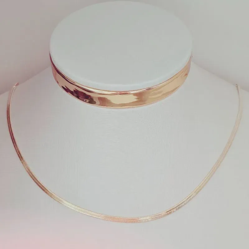 Colar Choker Fita 3mm