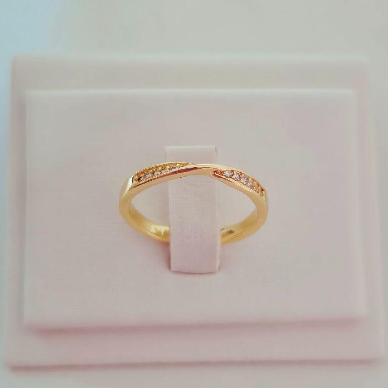 Anel Torcidinho com Microzircônias