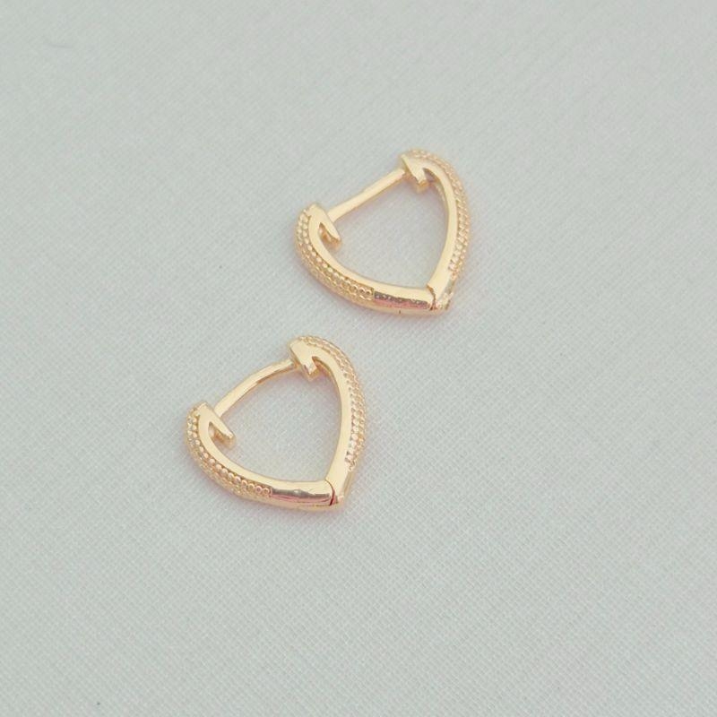 Brinco Click Coração Réplica (P)