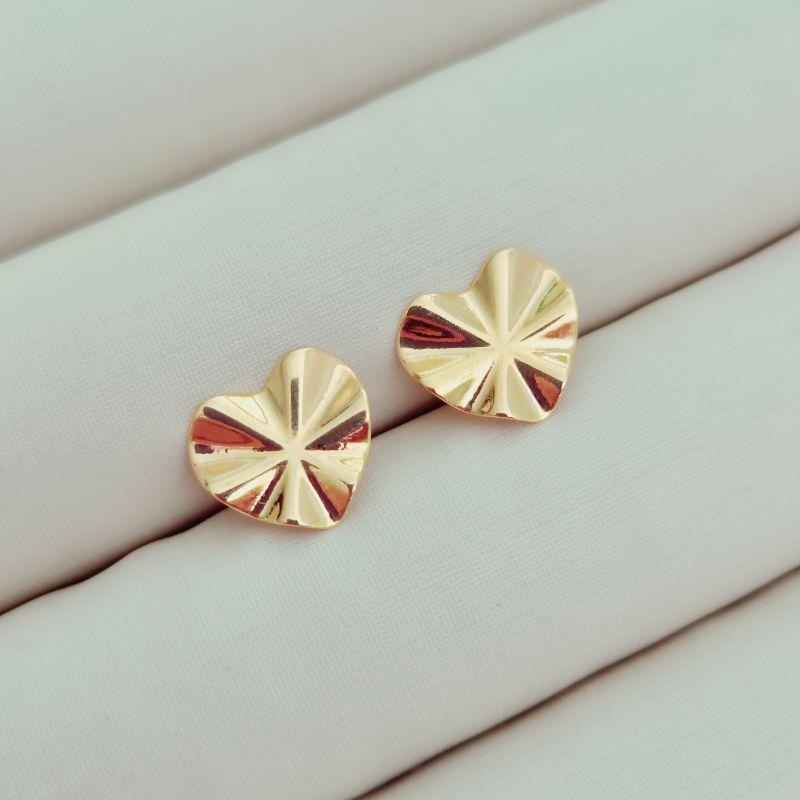 Brinco Coração Orgânico