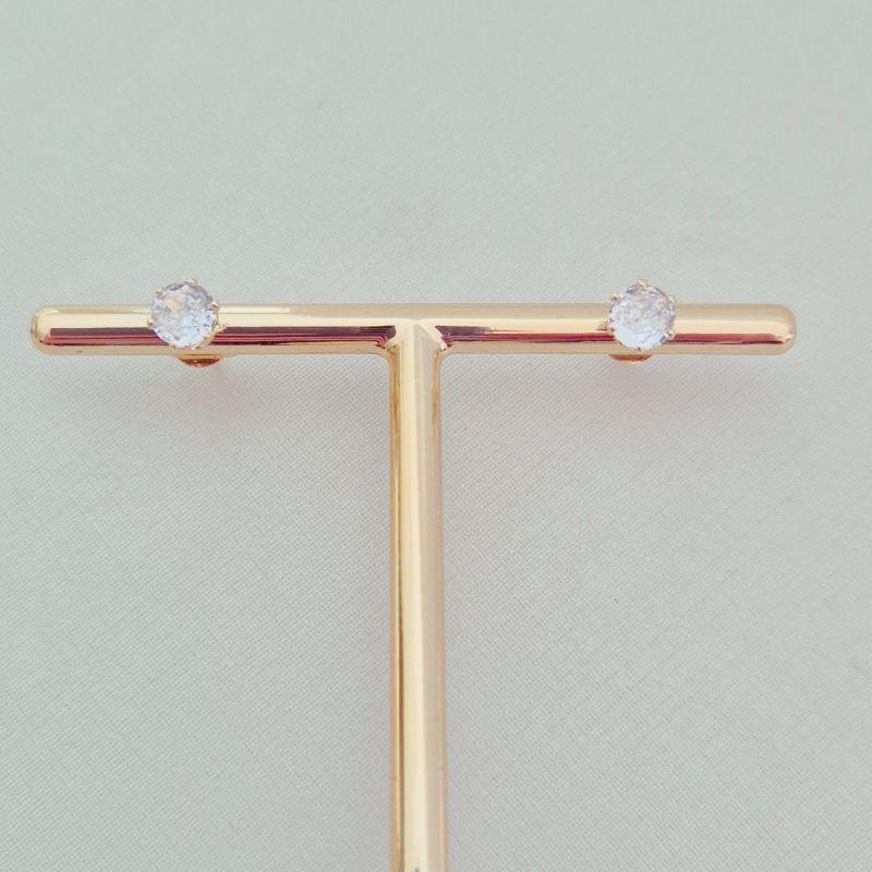 Brinco Ponto de Luz Redondinho 5mm