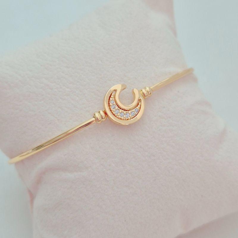 Bracelete Click Lua Cristal