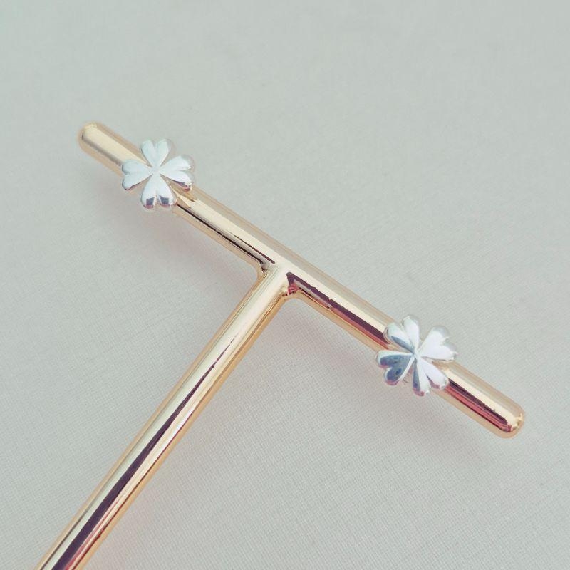 Brinco Trevinho Liso - Banho Prata