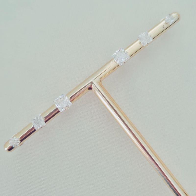 Brinco Trio Carre Cristal - 3mm, 4mm, 5mm