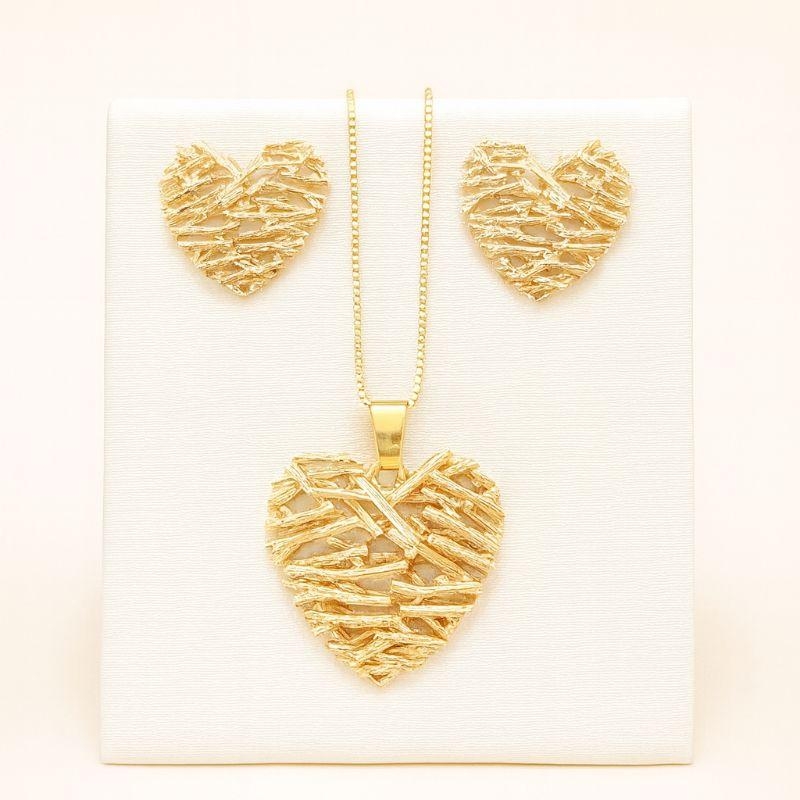 Conjunto Coração Galhos