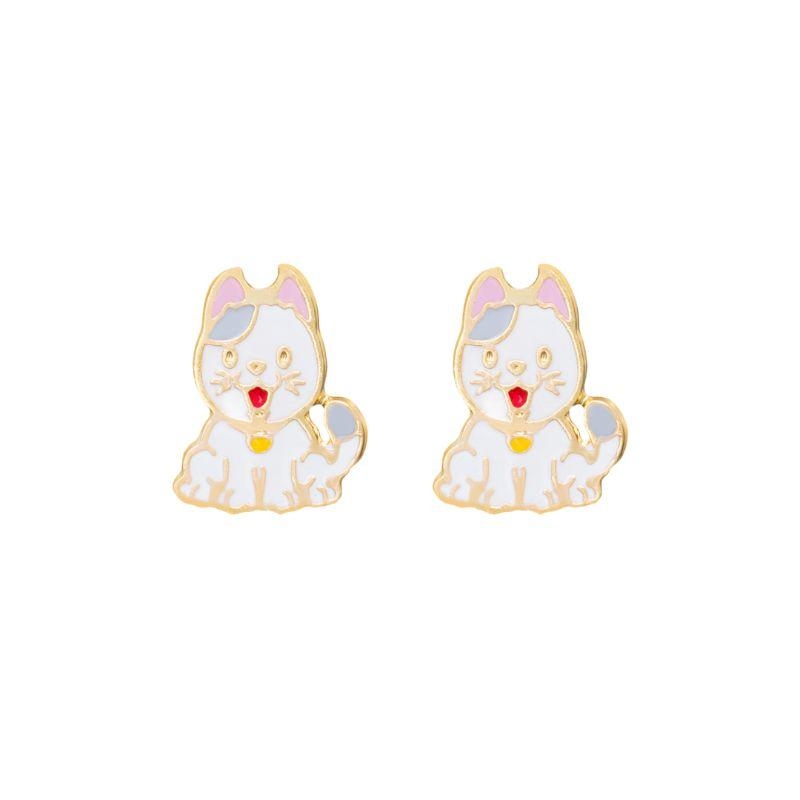 Brinco Infantil Gatinho - Resinado