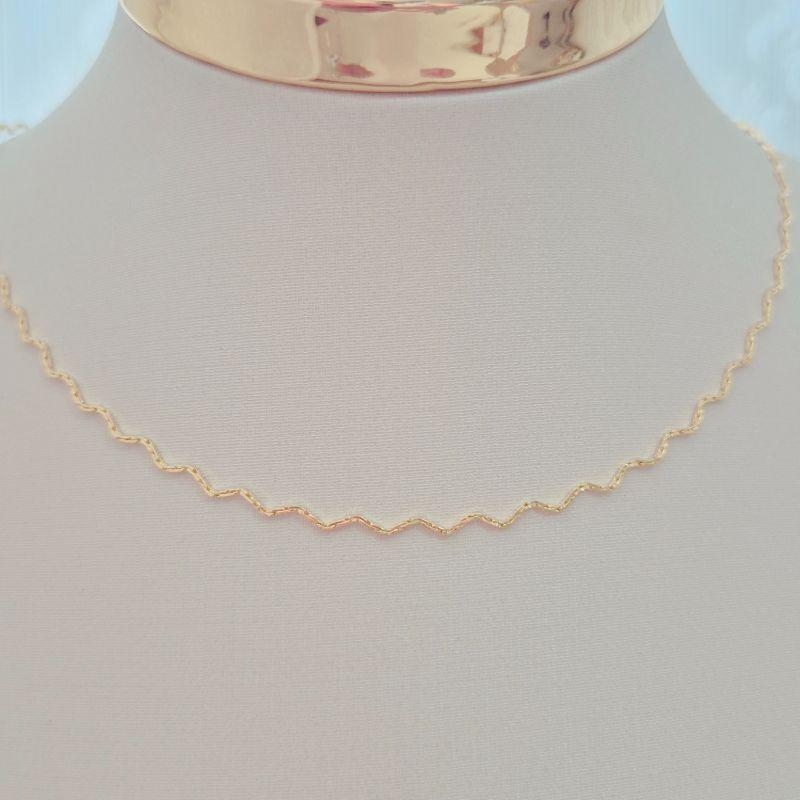 Colar Choker ZigZag