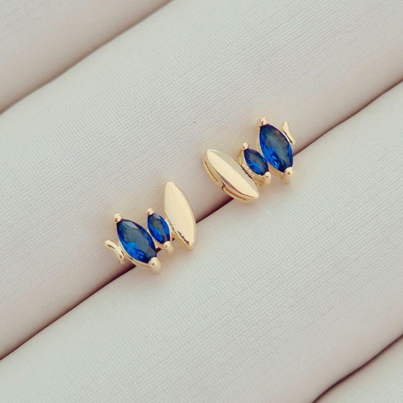 Brinco Navete Safira