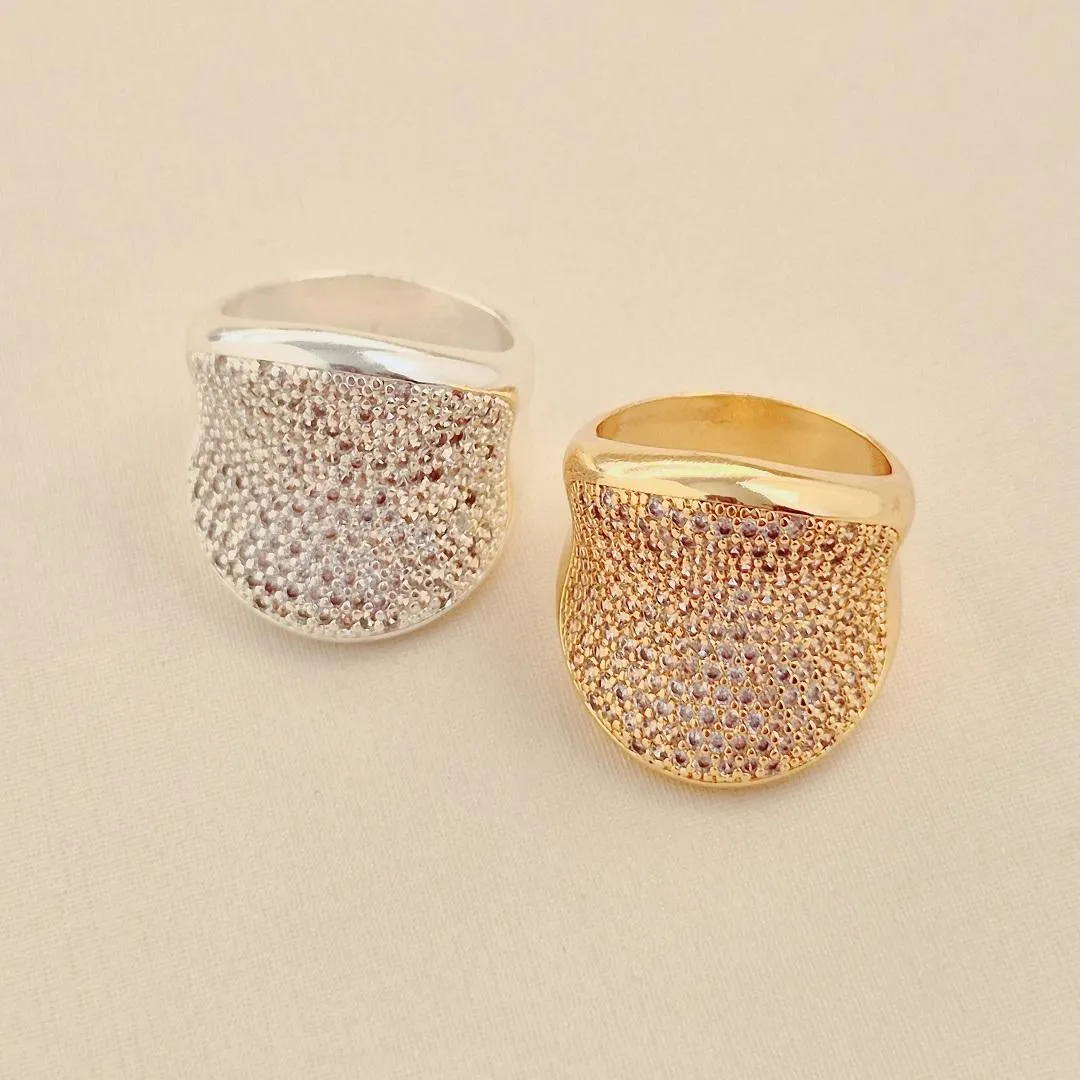 Anel Luxo Microzircônias