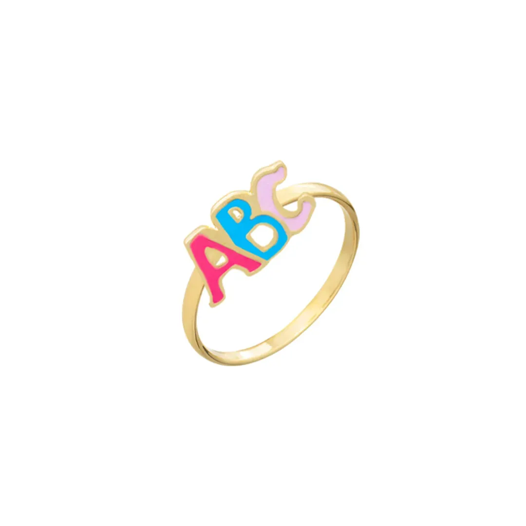 Anel Infantil ABC