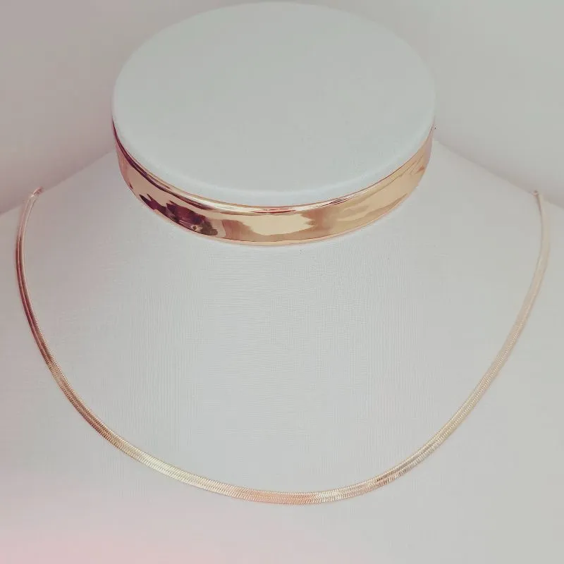 Colar Choker Fita 3mm