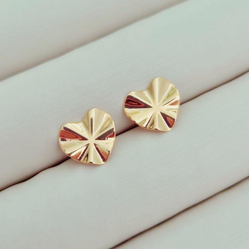 Brinco Coração Orgânico