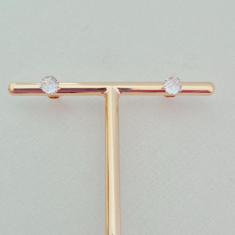 Brinco Ponto de Luz Redondinho 5mm