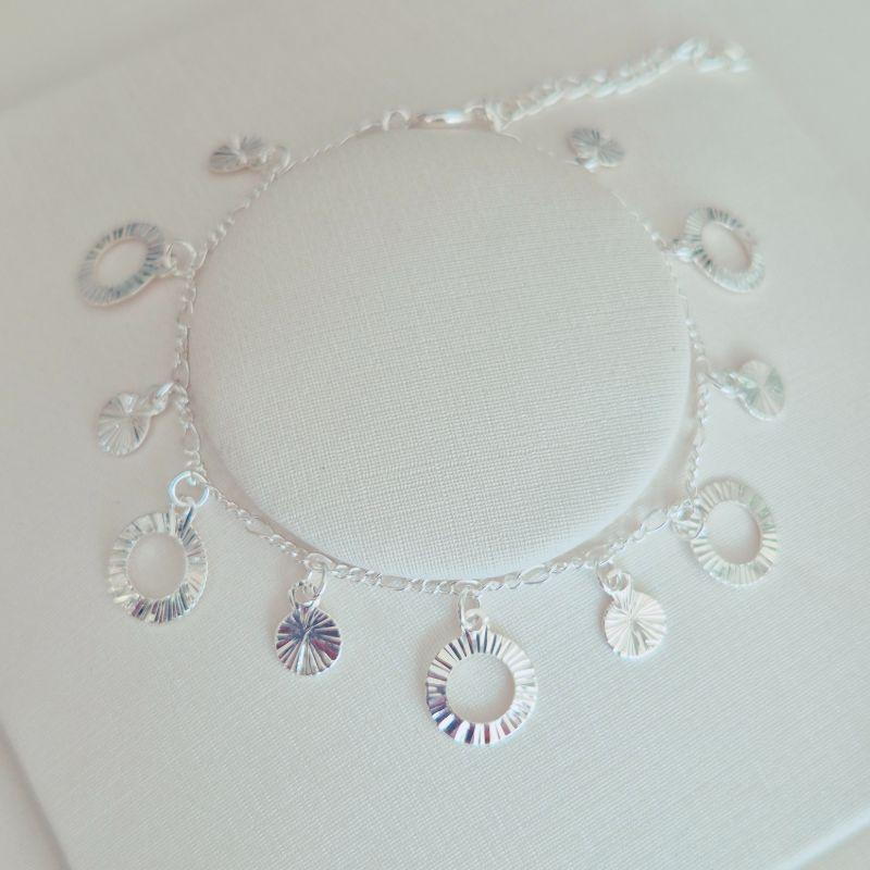 Pulseira Círculos Diamantado