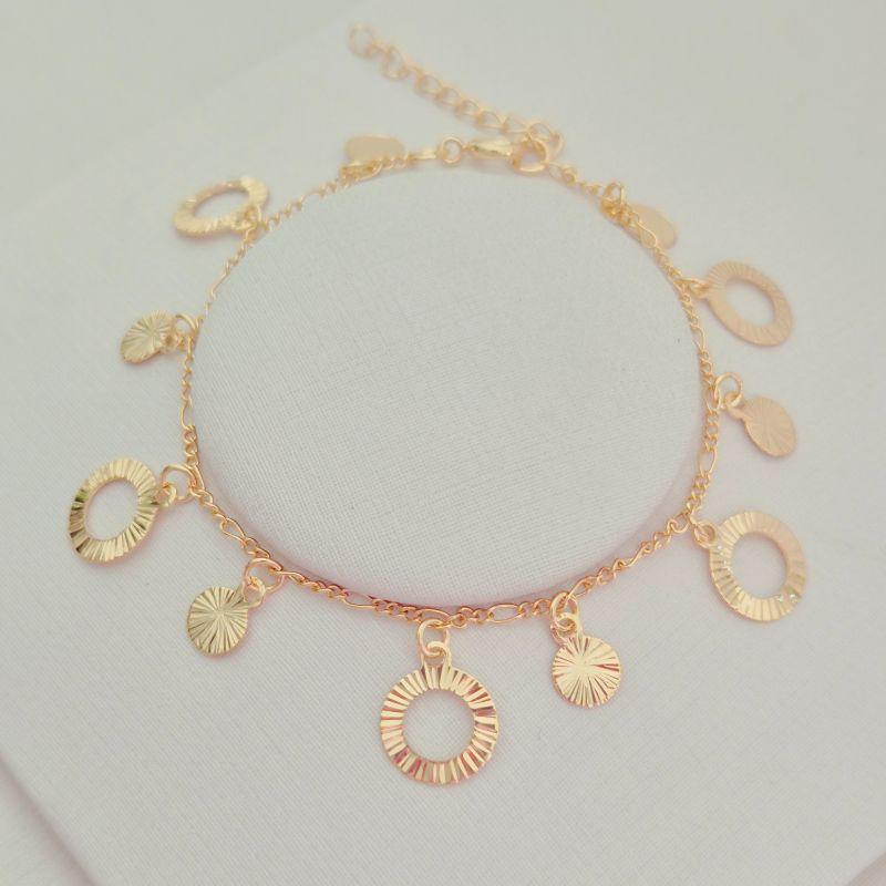 Pulseira Círculos Diamantado