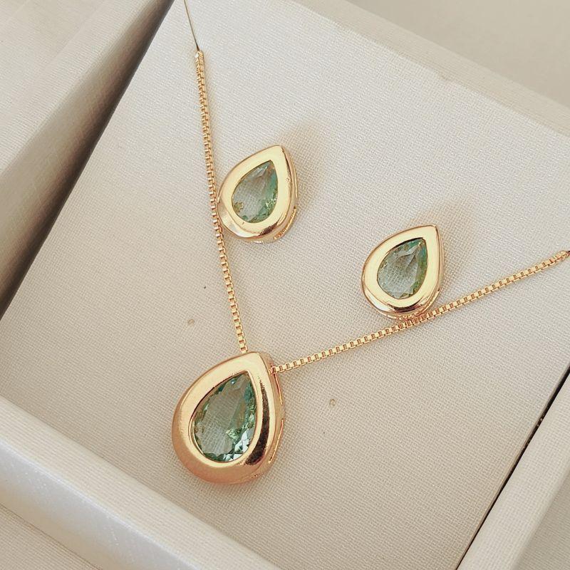 Conjunto Gota Verde