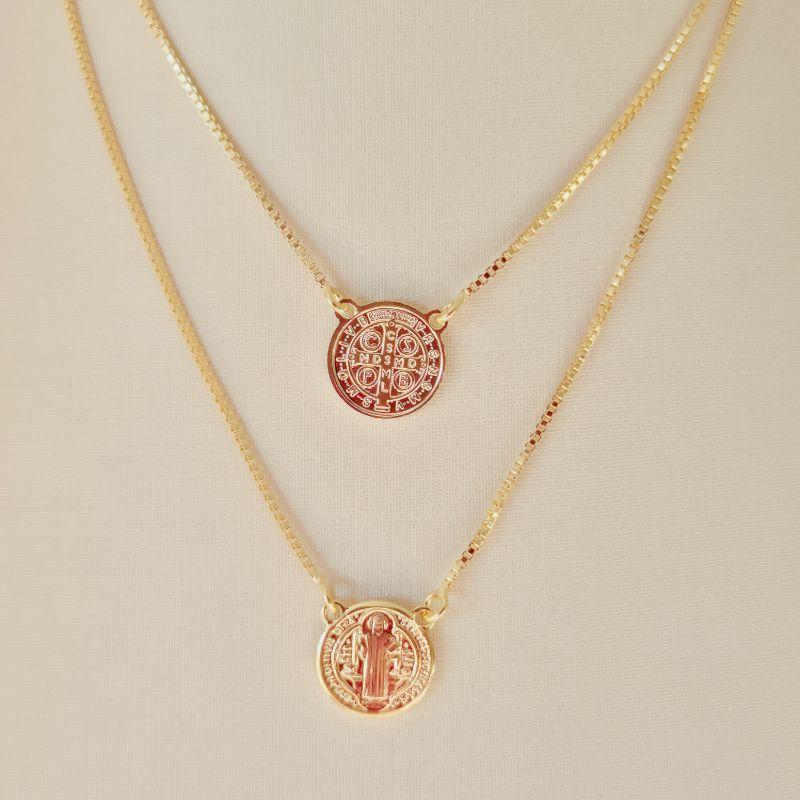 Escapulário São Bento 12mm (VN 190)