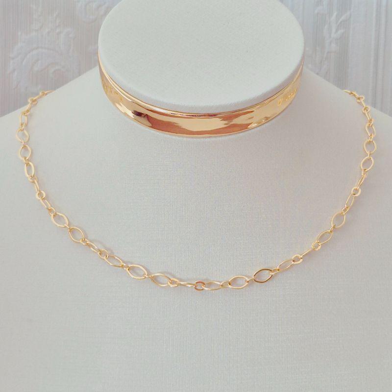 Choker Elos Ovais - 35cm