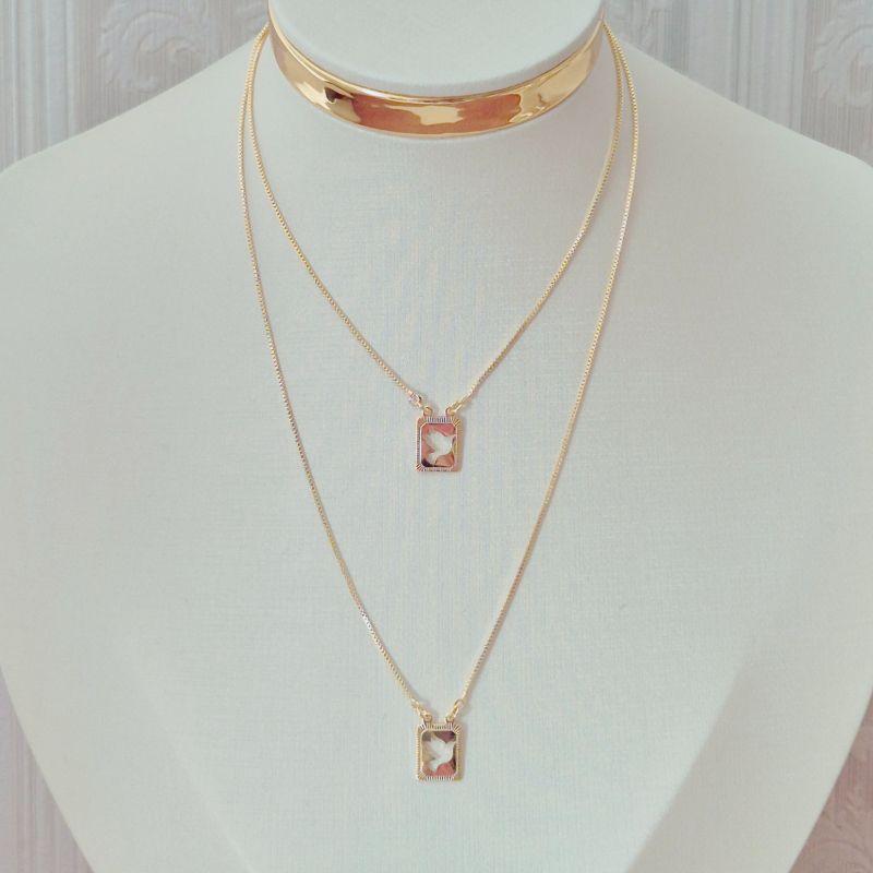 Escapulário Espírito Santo